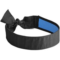 Ergodyne 12565 Chill-Its 6700CT Black Evaporative Cooling Bandana