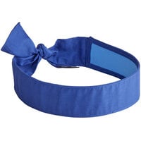 Ergodyne 12567 Chill-Its 6700CT Blue Evaporative Cooling Bandana