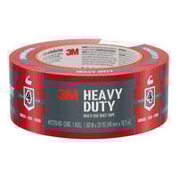 3M 1.88" x 20 Yards Heavy Duty Red Multi-Use Duct Tape 2120-RD