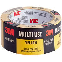 3M 1 7/8 inch x 20 Yards Yellow Multi-Use Duct Tape 3920-YL