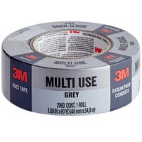 3M 1 7/8" x 60 Yards Silver Multi-Use Duct Tape 2960-A