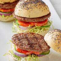 Wonder Meats Halal Burger Patty 2.7 oz. - 60/Case