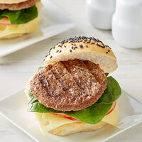 Wonder Meats Grass-Fed Burger Patty 3.2 oz. - 50/Case