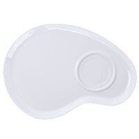 GET PP-976-W Let's Party White 12" Palette Plate   - 12/Pack