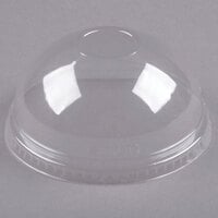 Dart Conex DNR626 Clear PET Dome Lid without Hole - 1000/Case