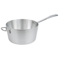 Vollrath 67310 Wear-Ever 10 Qt. Tapered Aluminum Sauce Pan with TriVent Chrome Plated Handle
