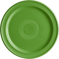Acopa Capri 10" Palm Green Stoneware Plate - 12/Case