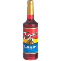 Torani Raspberry Flavoring / Fruit Syrup 750 mL Glass Bottle