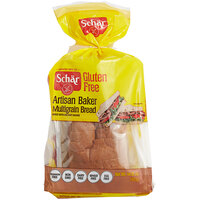 Schar Gluten-Free Artisan Baker Sliced Multigrain Bread Loaf 12-Count - 8/Case