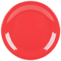 Carlisle KL20405 Kingline 6 1/2" Red Pie Plate - 48/Case