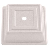 Cambro 85SFVS380 Versa Camcover 8 1/2 inch Ivory Square Plate Cover - 12/Case