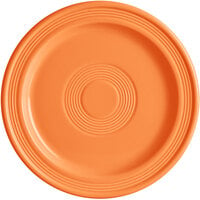 Acopa Capri 9" Valencia Orange Stoneware Plate - 12/Case
