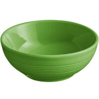 Acopa Capri 13 oz. Palm Green Stoneware Nappie Bowl - 24/Case