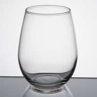 Libbey 217 12 oz. Customizable Stemless White Wine Glass - 12/Case