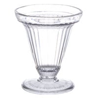 GET ICM-25-CL 6 oz. Clear Plastic Ice Cream Cup - 24/Case