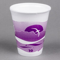 Dart 10LX10H 10 oz. Horizon Foam Cup - 1000/Case