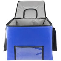 Sterno School Nutrition Blue Premium Insulated Milk Crate / Delivery Bag 70584