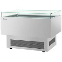 Turbo Air TOS-50PN-S 50 inch Stainless Steel Sandwich and Cheese Display Case