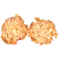 King & Prince 3 oz. Gourmet Crab Cakes 2.5 lb. - 4/Case