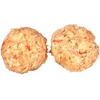 King & Prince 3 oz. Gourmet Lobster Seafood Cakes 2.5 lb. - 4/Case