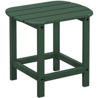 POLYWOOD South Beach 15 inch x 19 inch Green Side Table