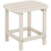 POLYWOOD South Beach 15 inch x 19 inch Sand Side Table