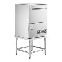 Noble Warewashing UH30-FND High Temperature Undercounter Dishwasher Kit with 18" Stand - 208/230V