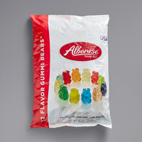 Albanese 12-Flavor Gummi Bear Topping 5 lb. - 4/Case