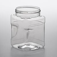 32 oz. Square PET Plastic Jar