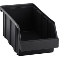 Choice Black Self-Serve Organizer Bin - 12 1/4" X 5"