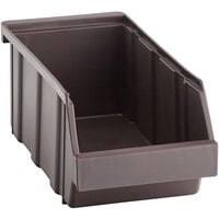 Choice Brown Self-Serve Organizer Bin - 12 1/4" X 5"