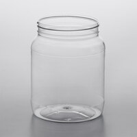 64 oz. Round PET Plastic Jar