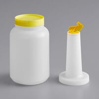 Choice 2 Qt. Pour Bottle with Yellow Flip Top and Cap
