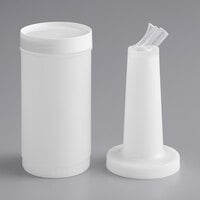 Choice 1 Qt. Pour Bottle with White Neck and Cap