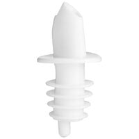 Choice White Free Flow Liquor Pourer - 12/Pack