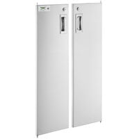 Regency Removable Locking Door Set for 16 inch x 24 inch x 39 inch Enclosed Base Utility Carts