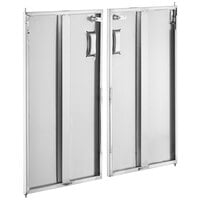 Regency Removable Locking Door Set for 21 inch x 33 inch x 33 inch Enclosed Base Utility Carts