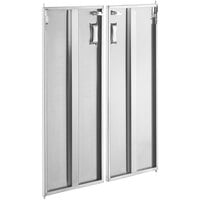 Regency Removable Locking Door Set for 18 inch x 30 inch x 39 inch Enclosed Base Utility Carts