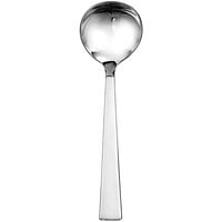 Sant'Andrea Satin Fulcrum by 1880 Hospitality T812MSLF 5 3/4" 18/10 Stainless Steel Extra Heavy Weight Sauce Ladle - 12/Case