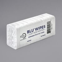 Mercer Culinary BLU™ Compressed Disposable Wipe 9 inch x 12 inch - 12/Pack