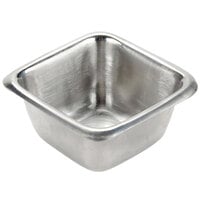 American Metalcraft SSC25 2.5 oz. Stainless Steel Square Sauce Cup