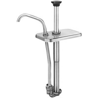 Server 1.25 oz. Stainless Steel Fountainette Pump with Lid for Standard 3.5 Qt. Fountain Jar
