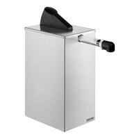 Server Express System Stainless Steel Countertop Pump Dispenser for 1.5 Gallon / 6 Qt. Pouches