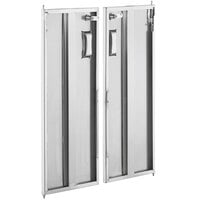 Regency Removable Locking Door Set for 16 inch x 24 inch x 33 inch Enclosed Base Utility Carts