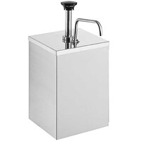 Server Condiment Dispenser with Stainless Steel Pump