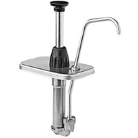 Server Stainless Steel Fountainette 2 oz. Pump with Lid for Standard 2 Qt. Fountain Jar