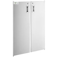 Regency Removable Locking Door Set for 18 inch x 30 inch x 42 inch Enclosed Base Utility Carts