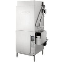 Hobart AM16VLT-ADV-2 High Temperature Door-Style Ventless Tall Electric Dishwasher with Automatic Soil Removal and Booster Heater - 208-240V, 3 Phase