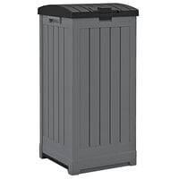Suncast Trash Hideaway GH3900 39 Gallon Gray Outdoor Waste Container