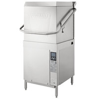 Hobart AM16-BAS-2 High Temperature Door-Style Base Electric Dishwasher with Booster Heater - 208-240V, 3 Phase